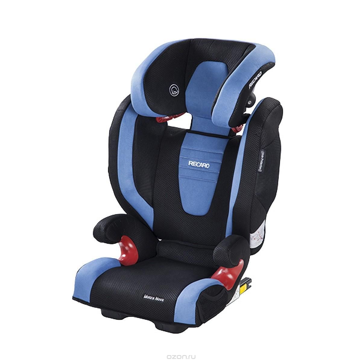 Recaro Monza Nova 2 Seatfix черно красное